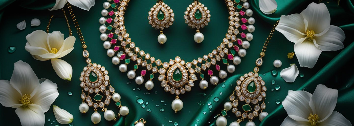 Pearls and Gemstones: Enhancing Maharashtrian Jewellery with Precious Stones