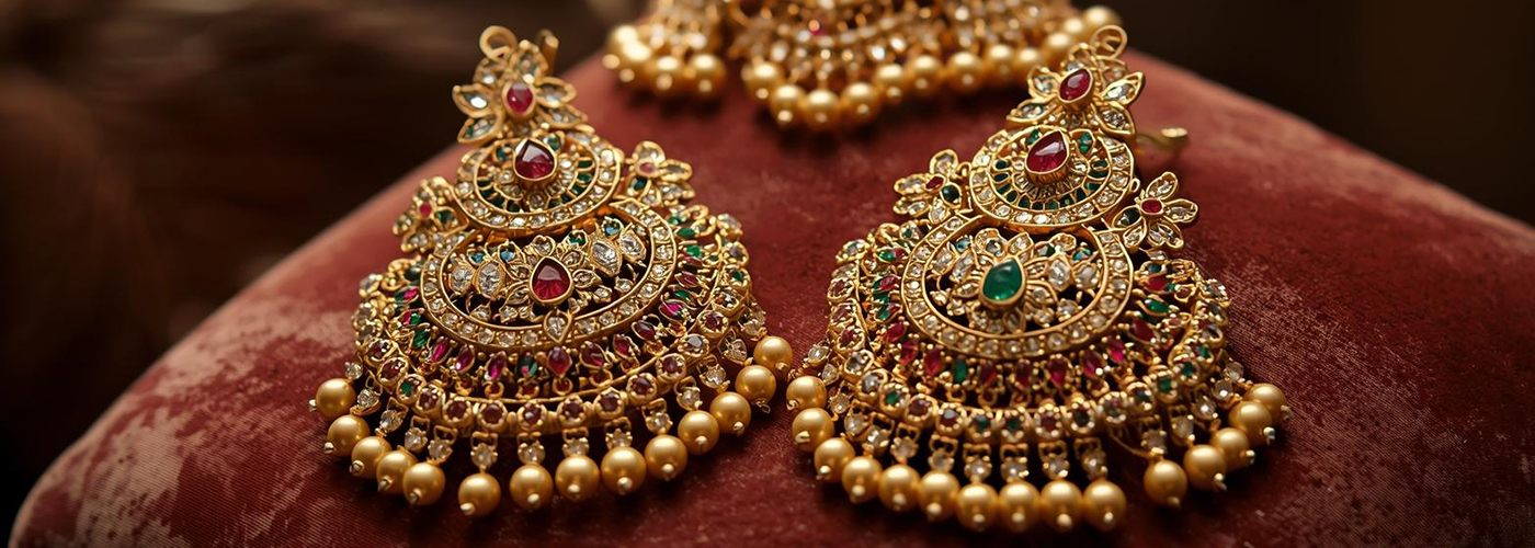 💎 शाही दरबारातून आधुनिक महिलांपर्यंत: कुंदन दागिन्यांचे चिरस्थायी आकर्षण